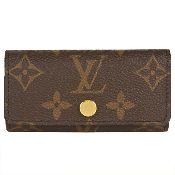 Louis Vuitton Multicle 4 Key Case, Monogram Canvas, M81938, Jaune, with Built... - Picture 3 of 9